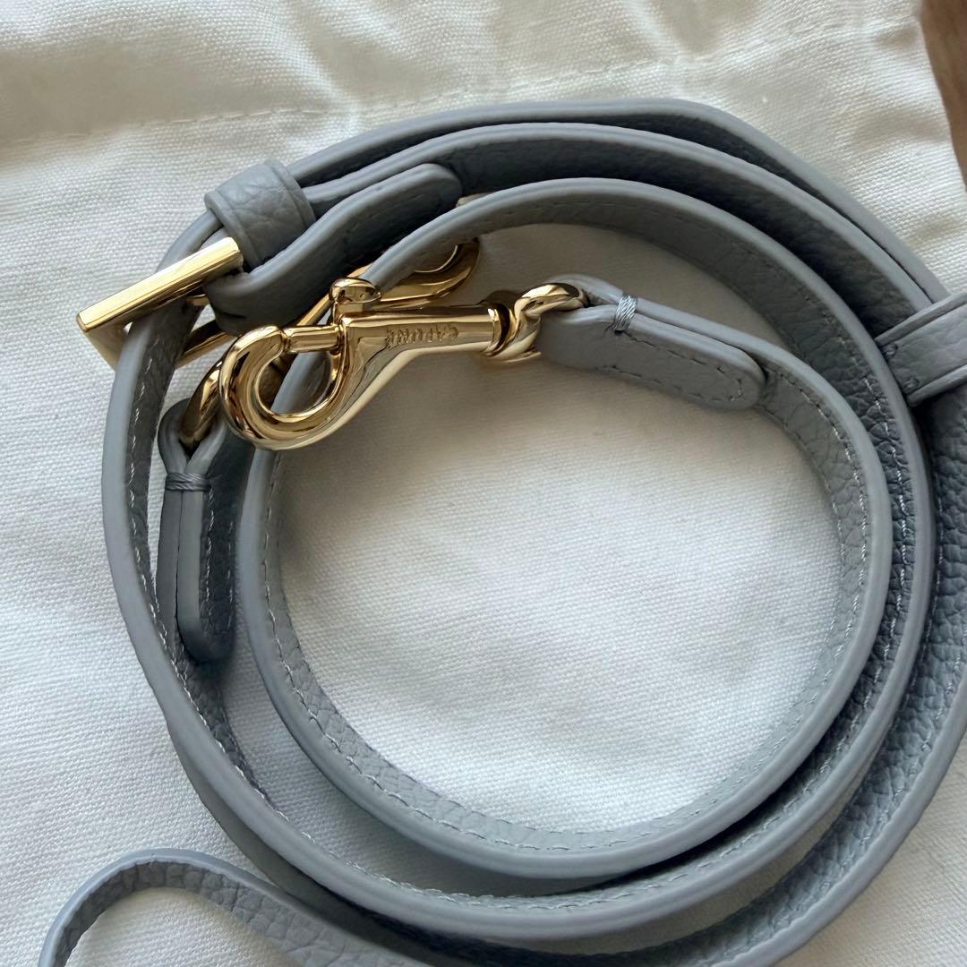 【美品】CAFUNE カフネ STANCE BAG スタンスバッグ グレー