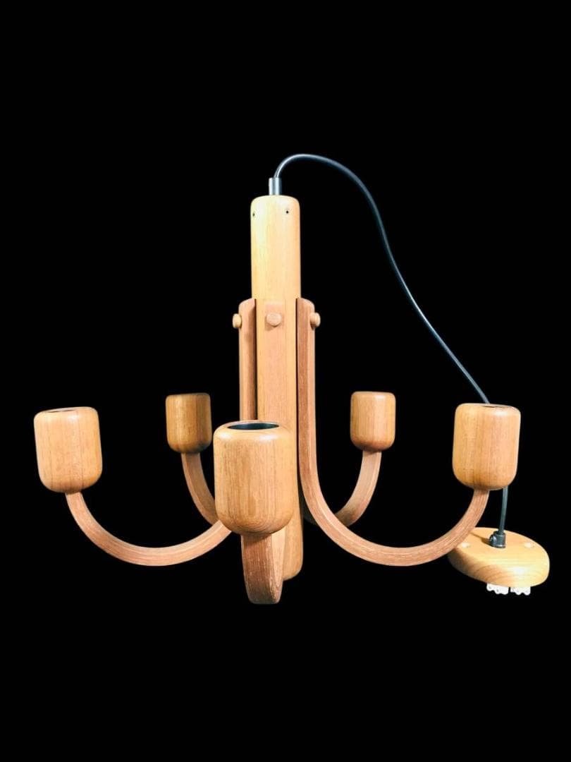 ★最高級チーク材極上 Domus Candela 70年代 ドムス シャンデリア