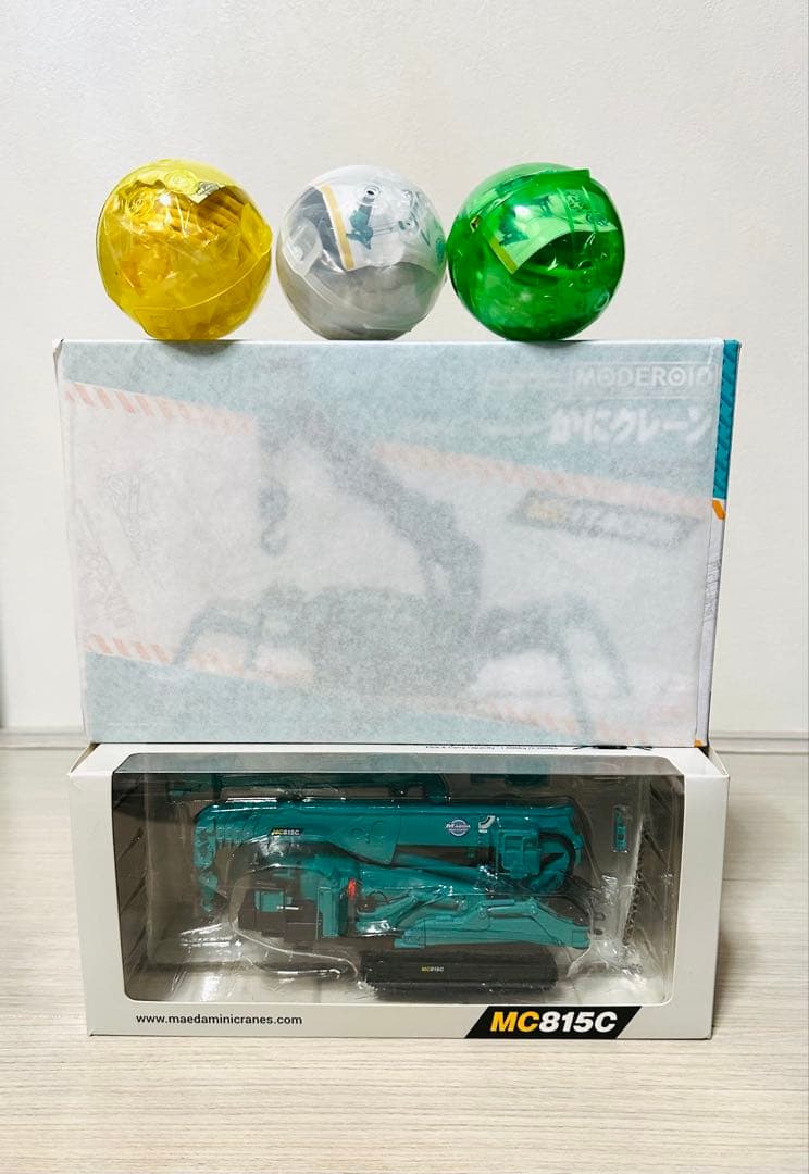 【前田製作所　MC815C ミニチュア】 【MC174CRMプラモデル】おまけ付