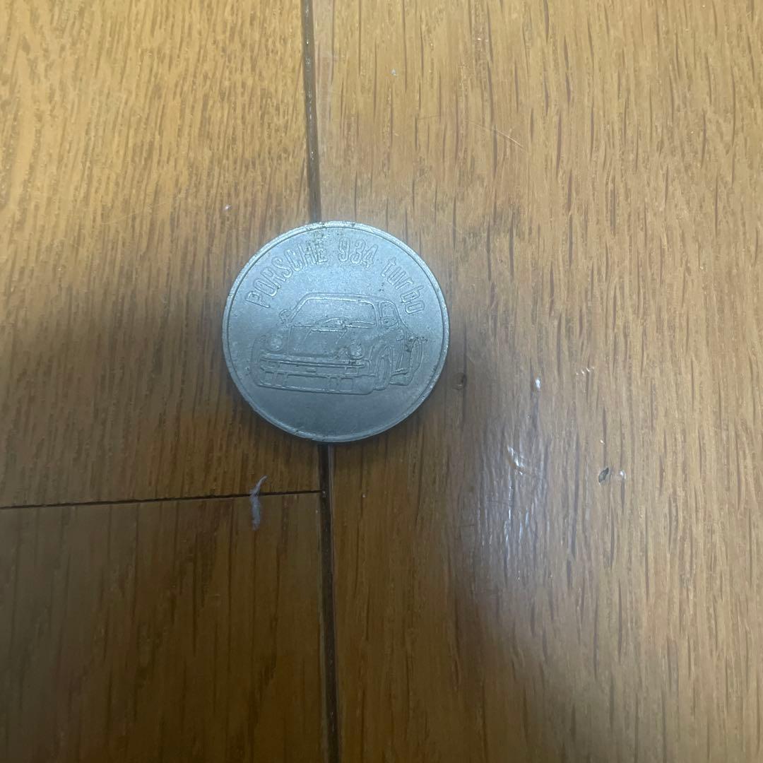 車デザイン 記念硬貨 約4cm