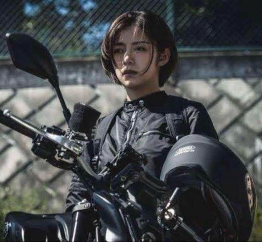 diesel 池田エライザ　riders jacket