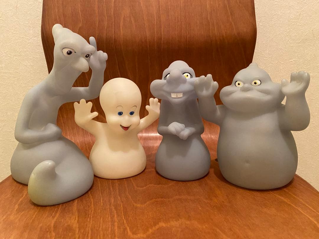 キャスパー フィギュア 4体セット　ソフビ