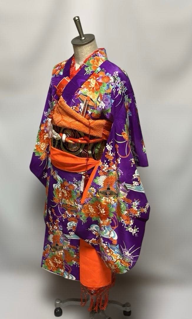 R*Y様 2-上　七五三　お正月　女の子　着物　7歳　１4点セット