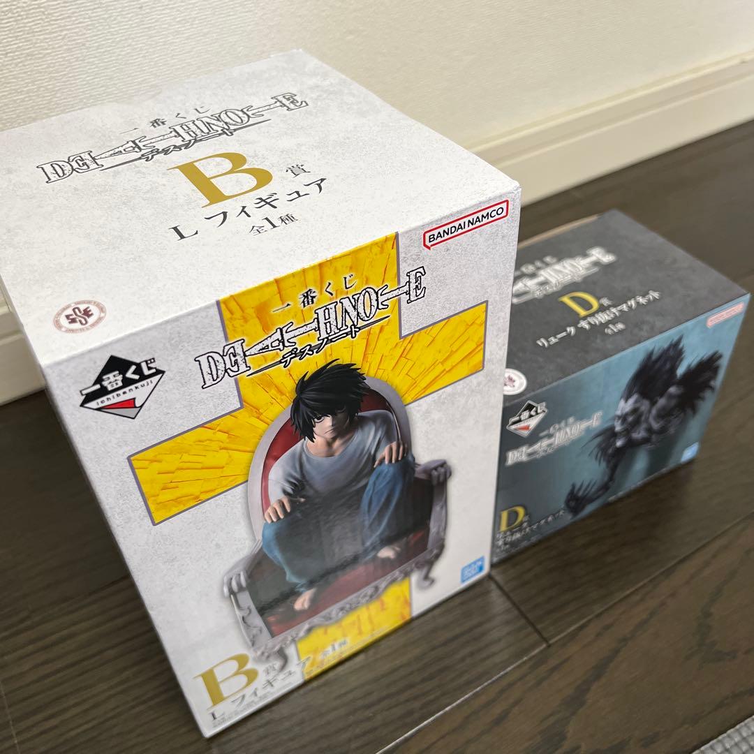 2個セットエルとリュークDEATH NOTE L フィギュア