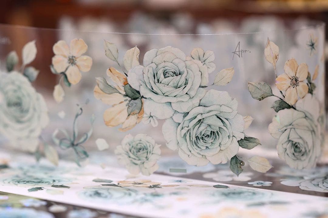 小白家文創《晴空》海外マスキングテープ　マステ 【2502】