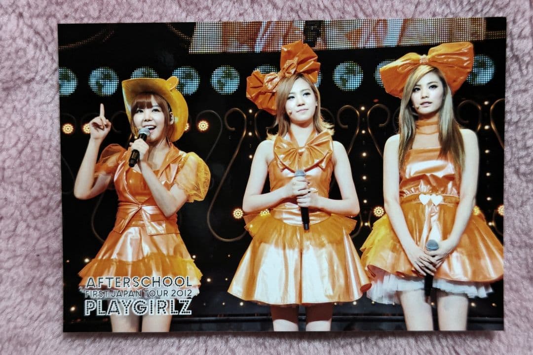 AFTERSCHOOL　公式ユニット　オレンジキャラメル　生写真　セット