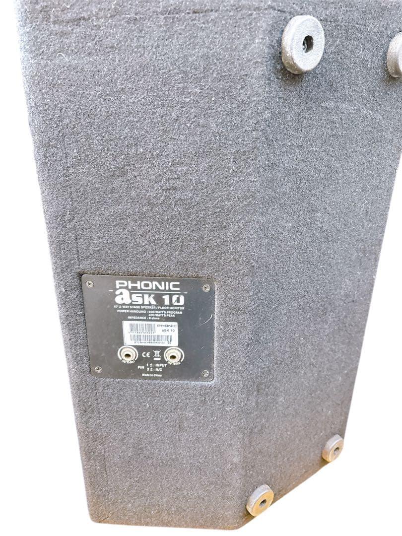 PHONIC フォニック aSK10 / PA Speaker 音出し確認済み