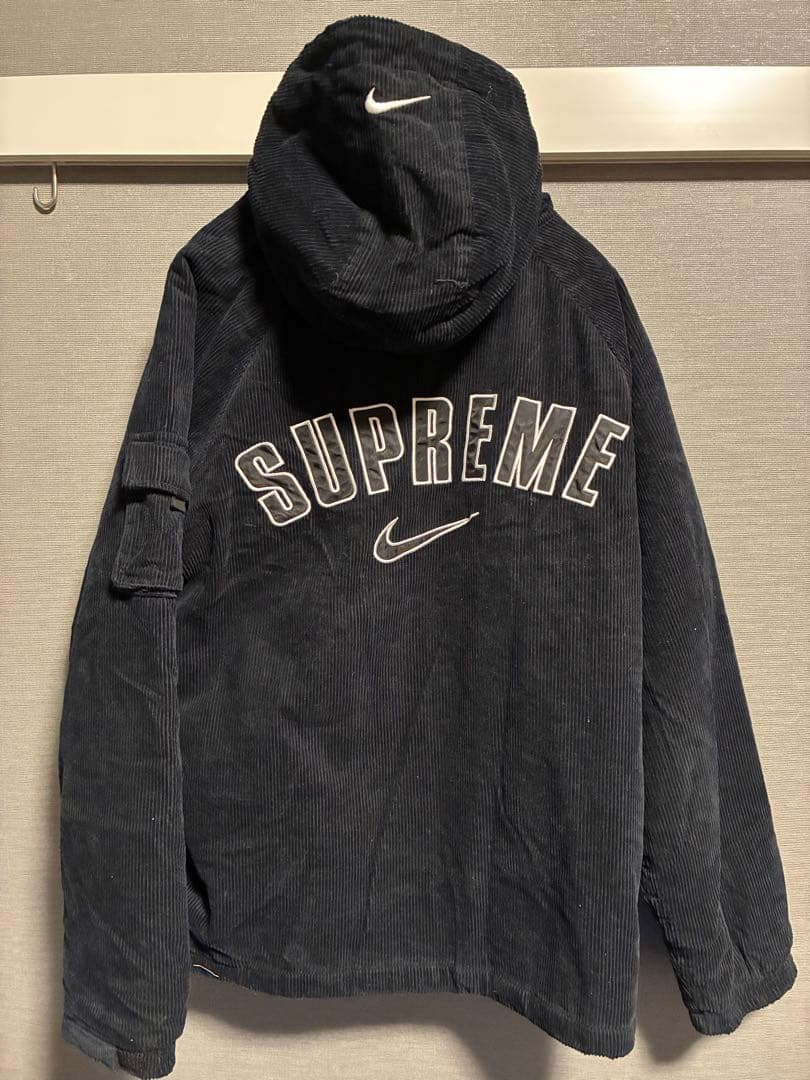 ジャケット・アウター Supreme Nike Arc Corduroy HoodedJacket L