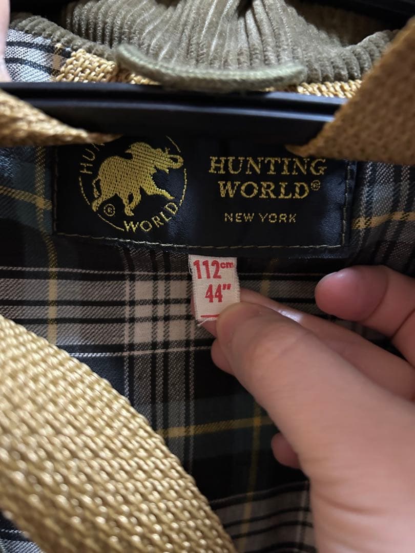 HUNTING WORLD 90s バチュー ジャケット オリーブ 旧タグ
