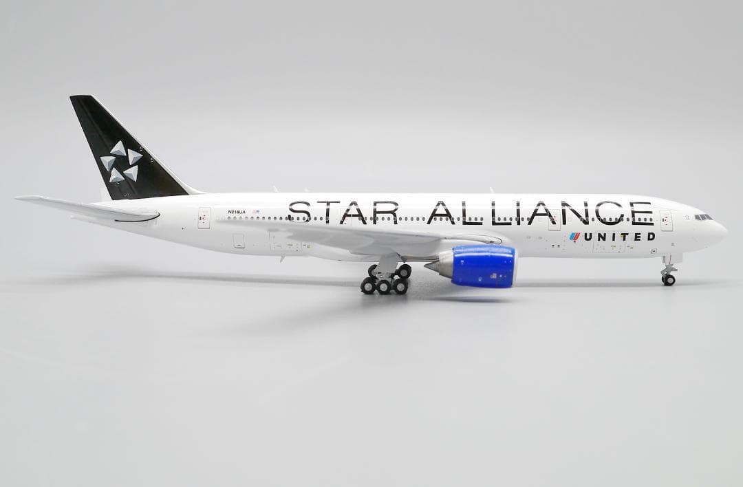 ユナイテッド航空 777-200ER N218UA 1/400