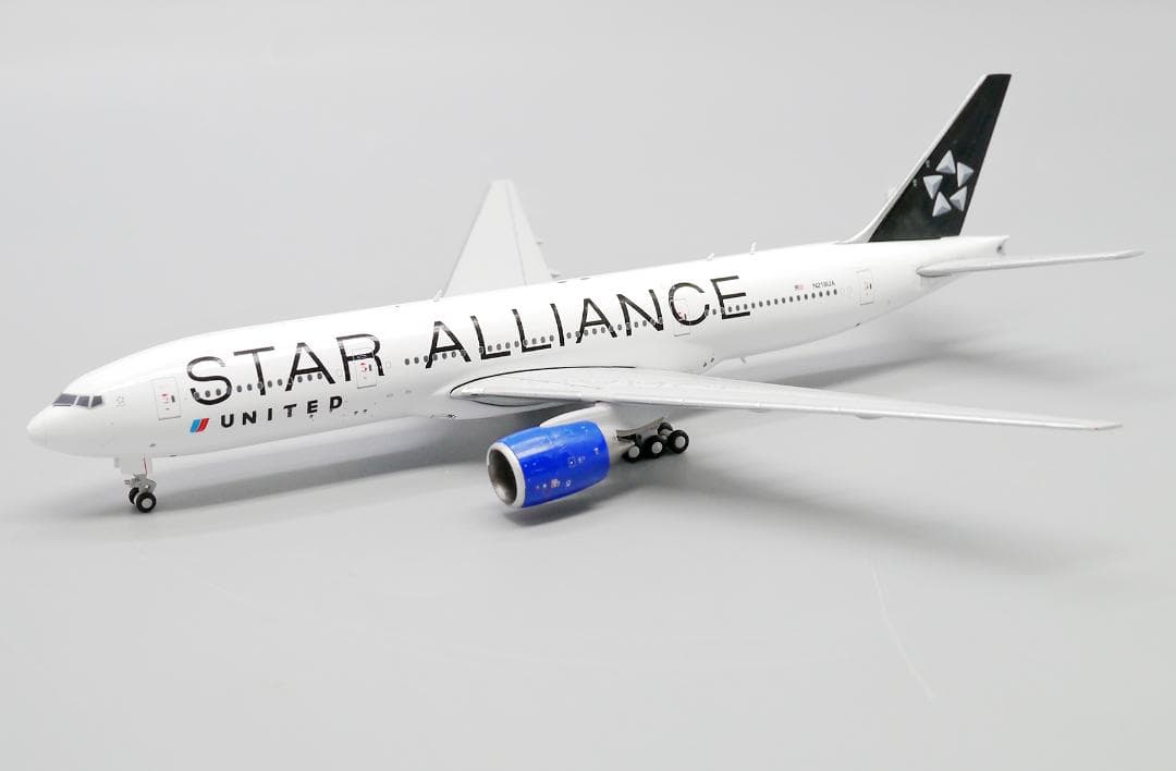 ユナイテッド航空 777-200ER N218UA 1/400