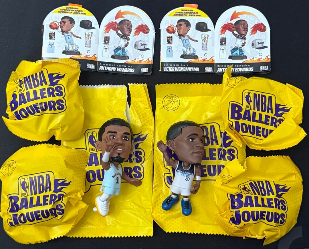 【新品未使用】エドワーズ＆ウェンバンヤマSRセットNBA Ballers セット