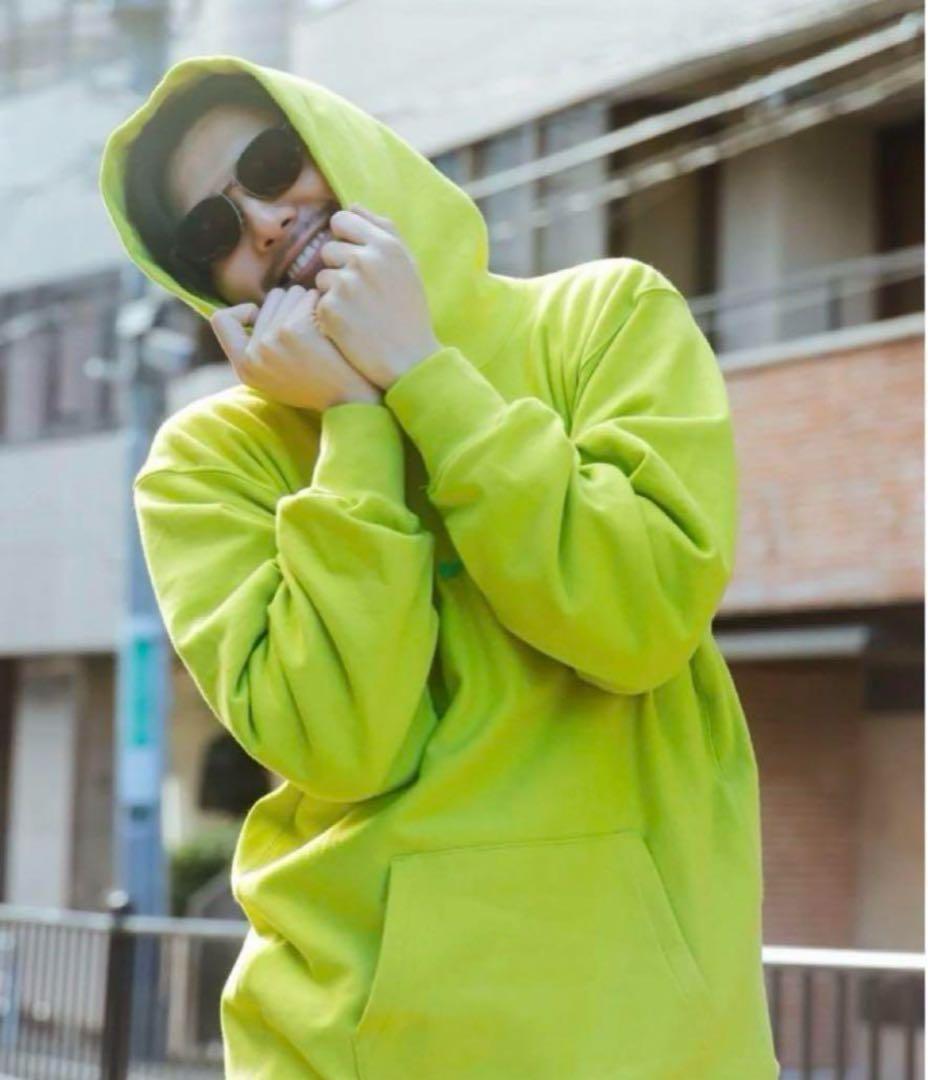 藤井風　美品　my flower's here 緑フーディM