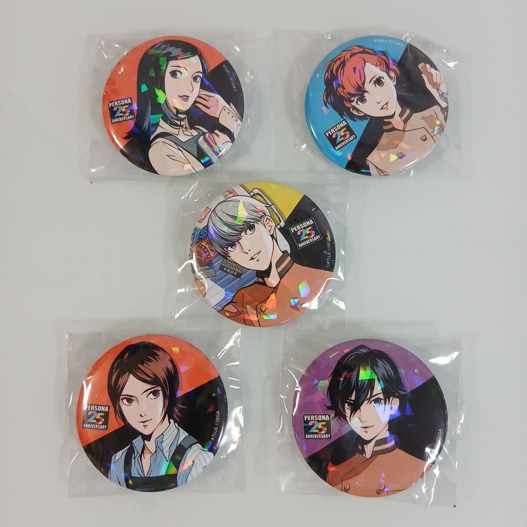ペルソナ25thフェス　ホログラム　缶バッジ