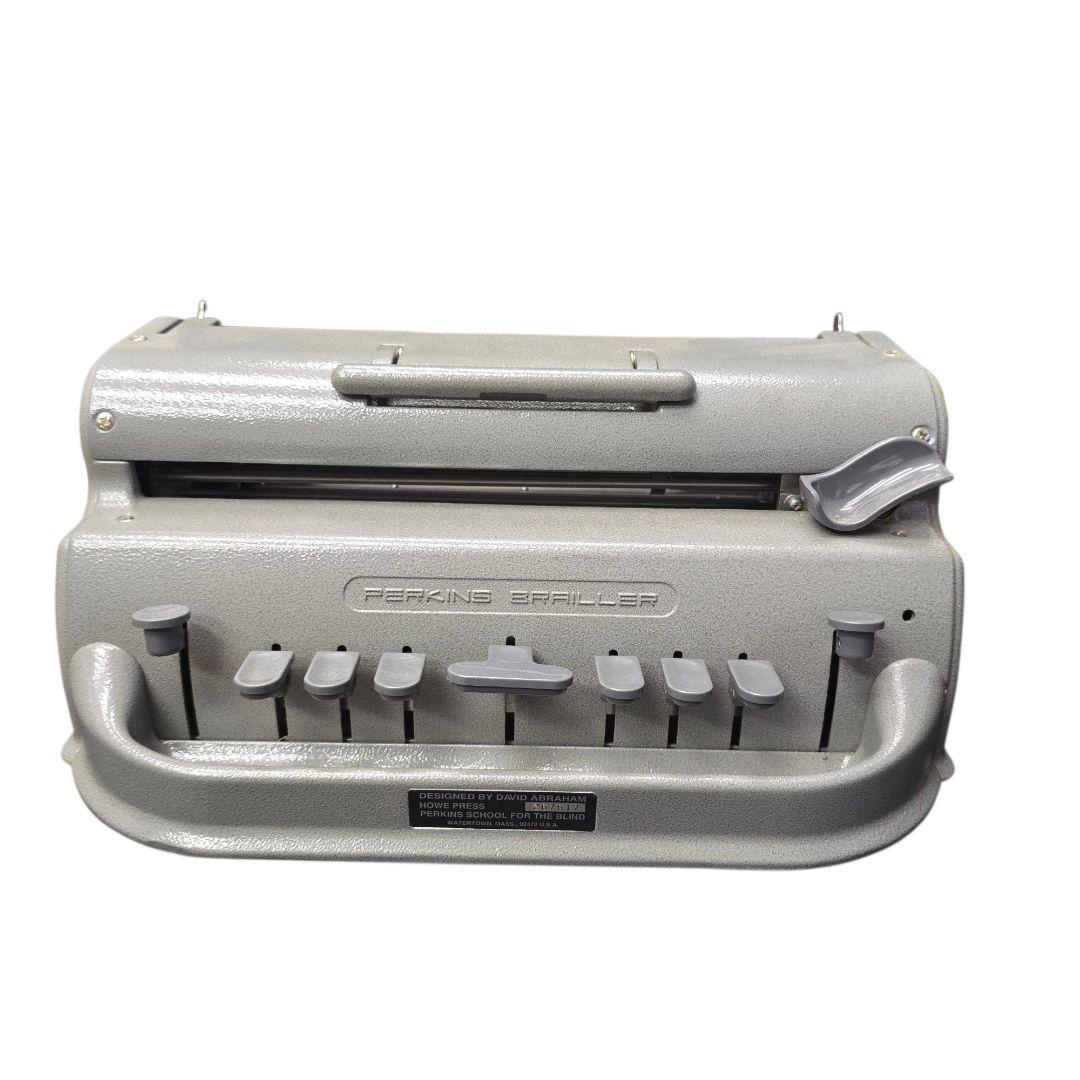 美品　PERKINS BRAILLER 点字タイプライター①