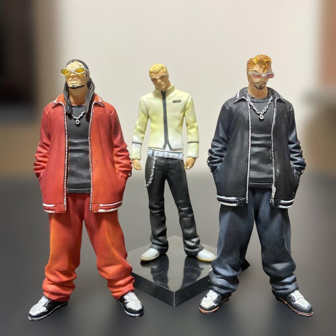 クローズ フィギュア　worst ブラックリスト　カスタム　15体セット室戸兄弟