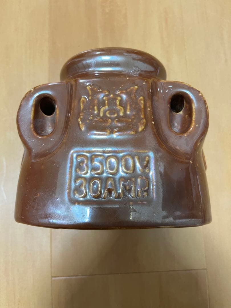 みろく【レア・昭和レトロ】日本碍子製ダルマスイッチ　分岐高圧碍子型開閉器