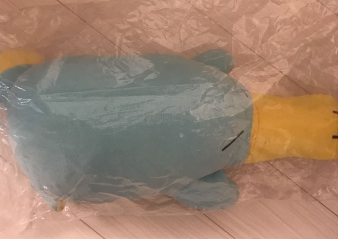 【希少】JR西日本　BIG！ICOCA カモノハシのイコちゃん　抱き枕