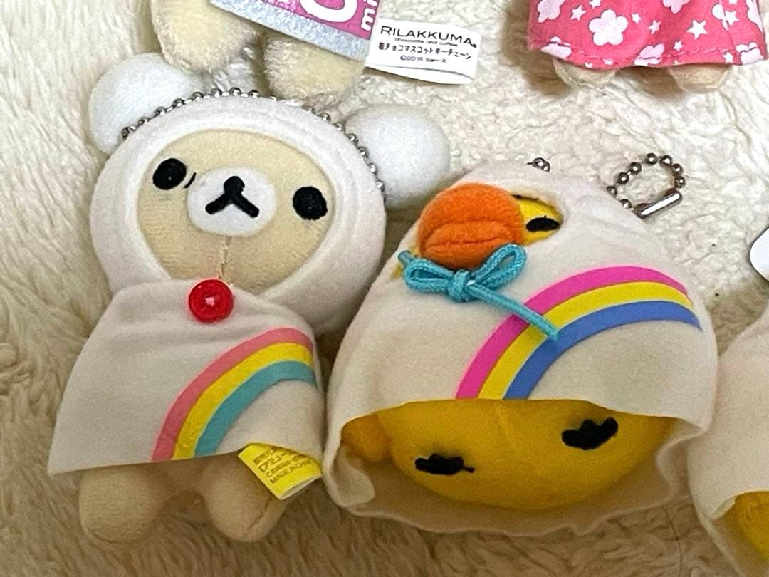 リラックマ コリラックマ キイロイトリ レア 平成 マスコット キーチェーン