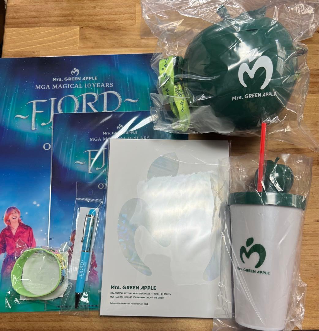 【新品】FJORD Mrs. GREEN APPLE グッズセット