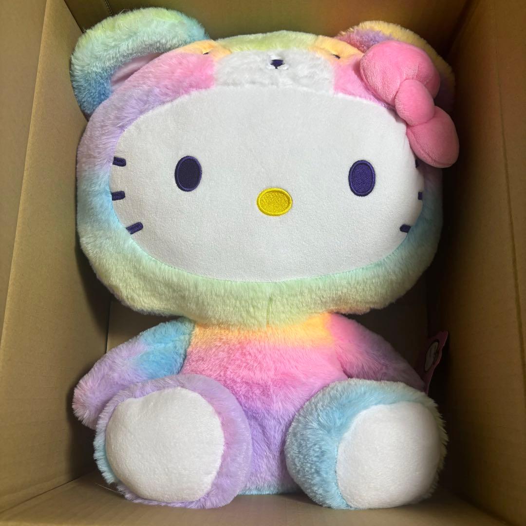 BTS ジョングク キティ レインボー RAINBOW bear 17.5