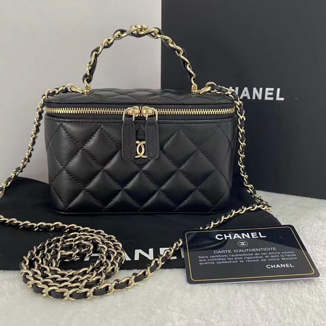 (シャネル)CHANELノベルティ★バニティ型 ミニショルダーバッグ★即発★箱付