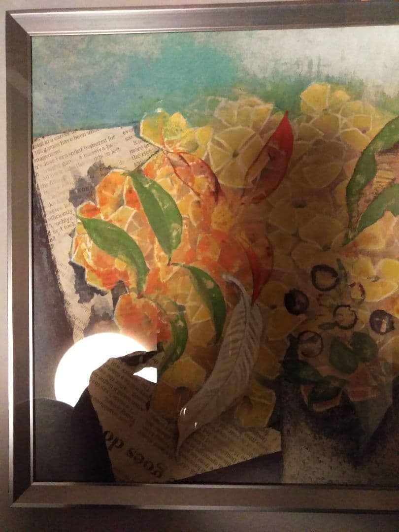 日本画⑩　紫陽花