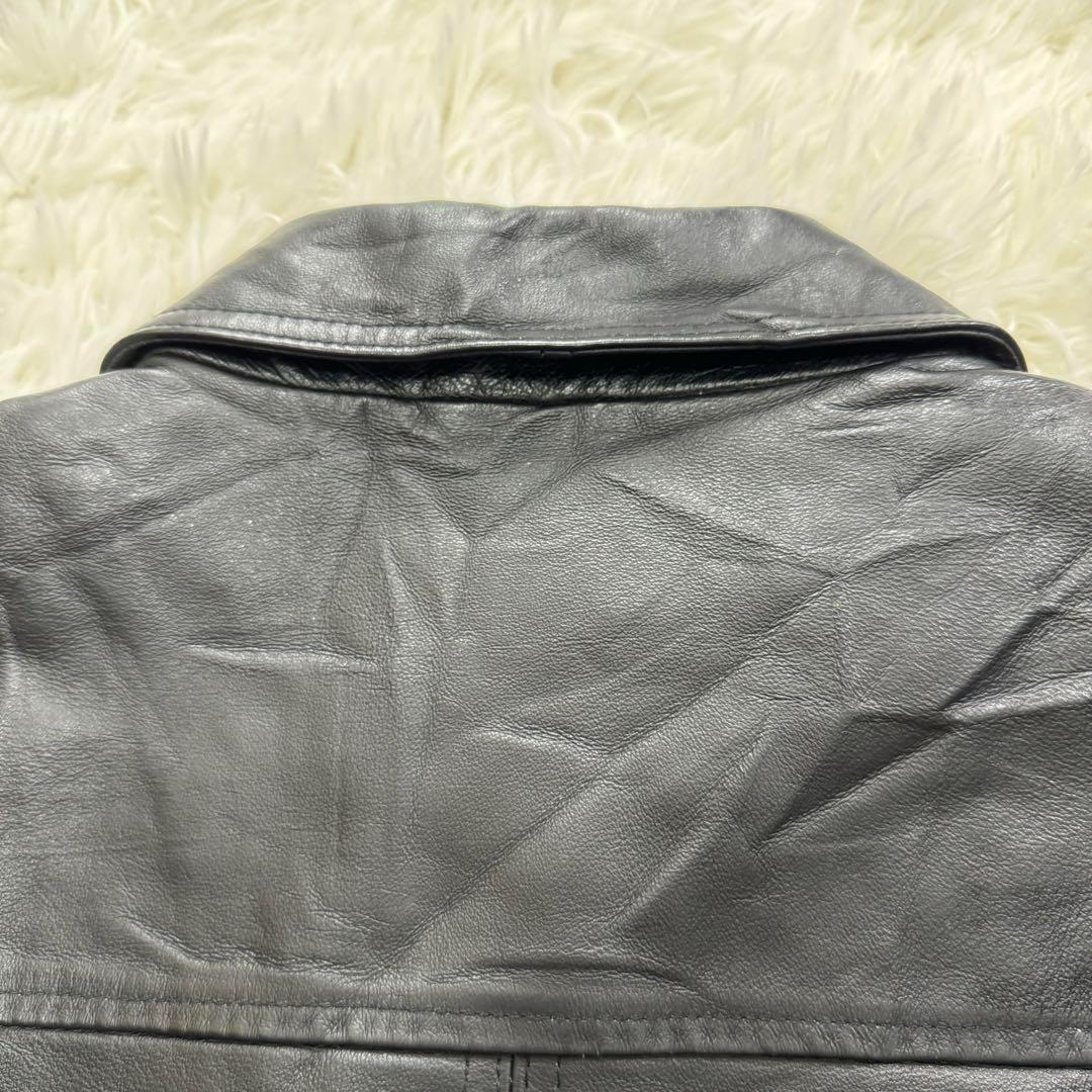 ☆【美品】STJOHN'S BAY セントジョンズベイ　レザージャケット　XL☆
