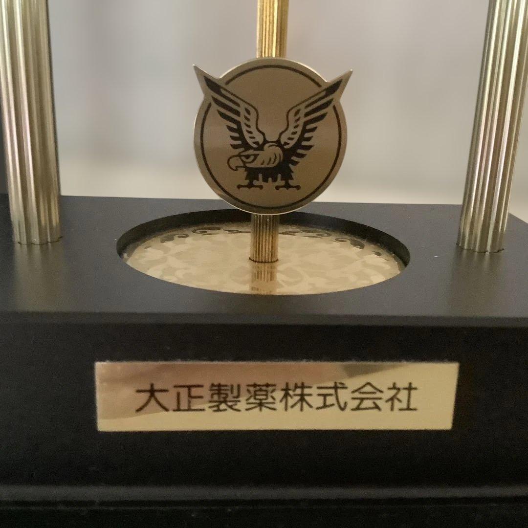 希少　美品　大正製薬　置時計　記念品　ノベルティ