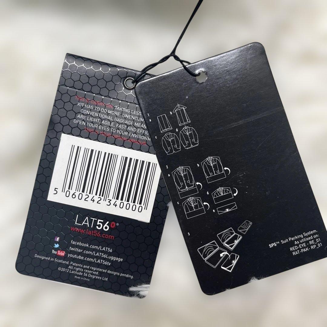 未使用　Lat56° Garment Bag ガーメントバッグ RP01 20L