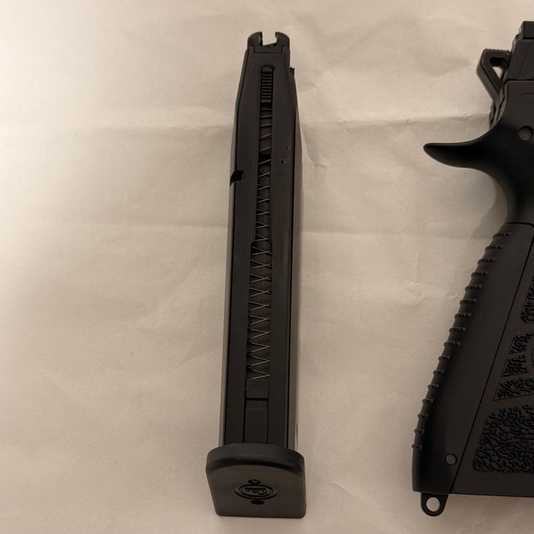 CZ P-09 ガスガン ブラック ガスブローバック ハンドガン KJWORKS