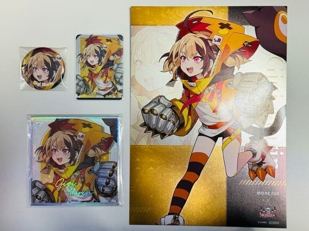 ジジ・ムリン ホロライブ 台湾限定 萌番 コラボカフェ　グッズセット