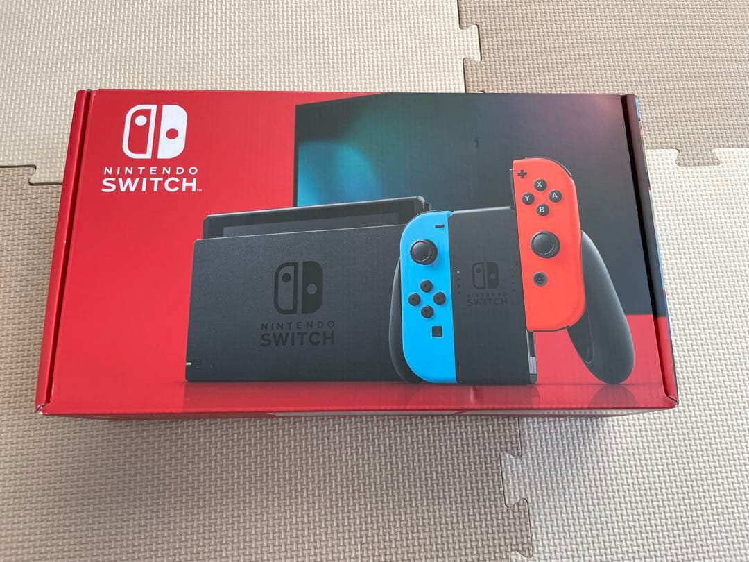 【れっど】Nintendo Switch 本体 青/赤 Joy-Con
