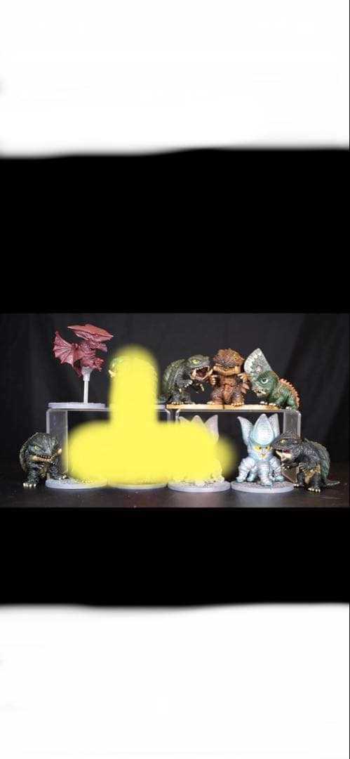 ガメラ大進撃コレクション-01 エッグモン　7種コンプリート7体BOX入り