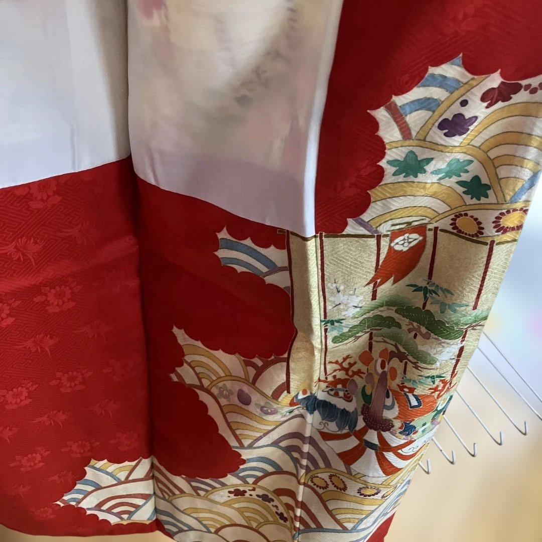 赤色系の振袖