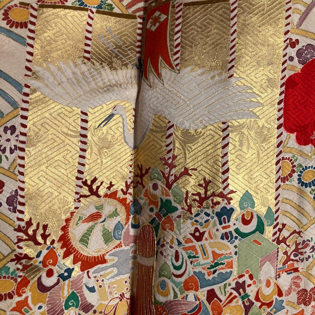 赤色系の振袖