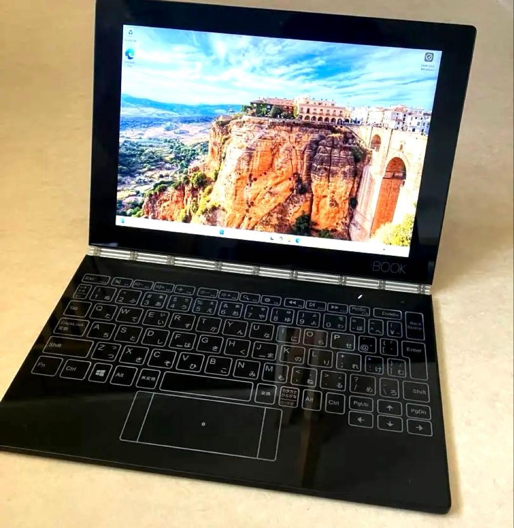 Yoga book simフリー パソコン タブレット