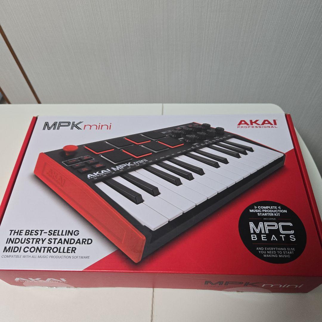 【9/9まで】AKAI MPK mini MK3　midiキーボード