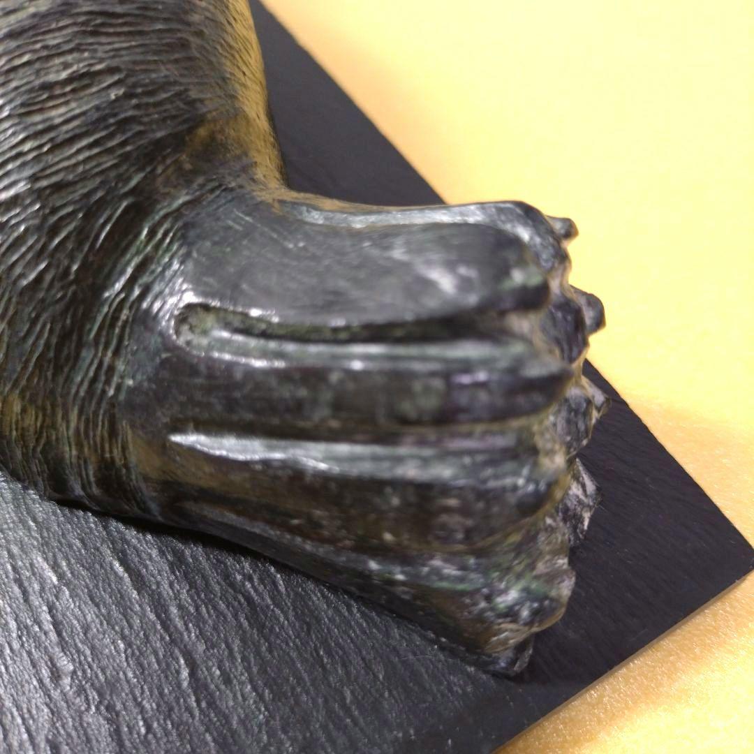 希少　ヴィンテージ　ウルフオリジナル　セイウチ　彫刻　カナダ製　海外工芸品