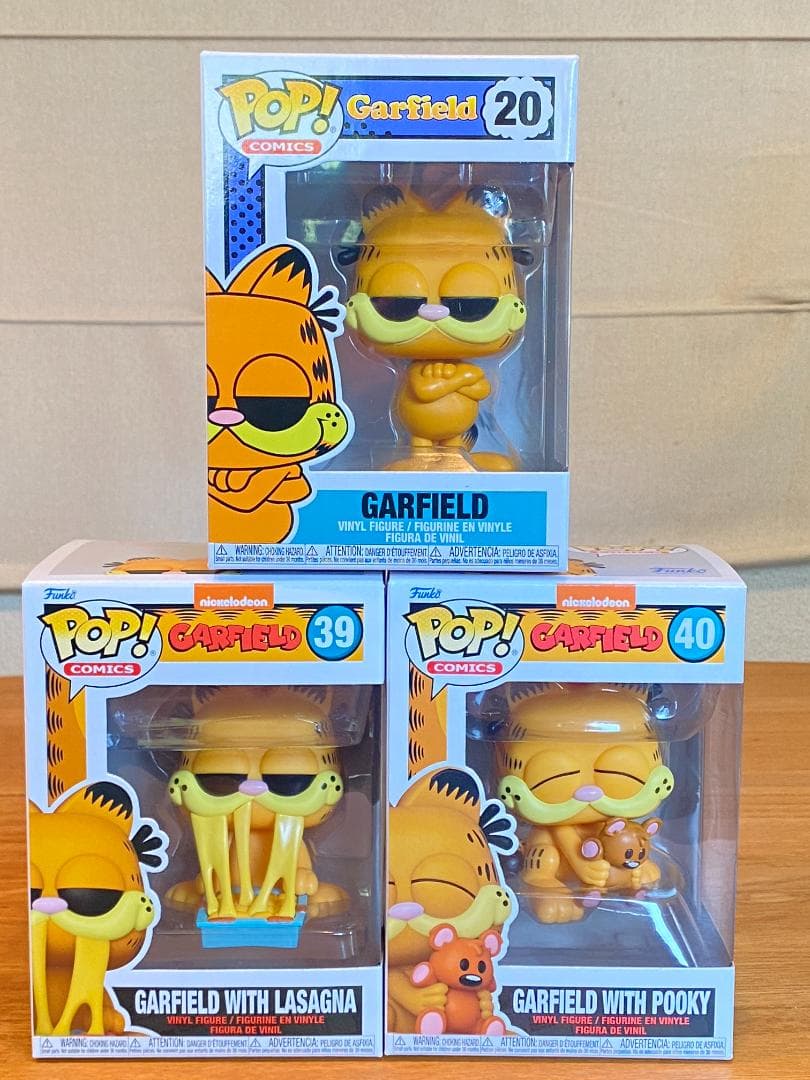 ガーフィールド フィギュア 3体セット FUNKO POP ファンコポップ