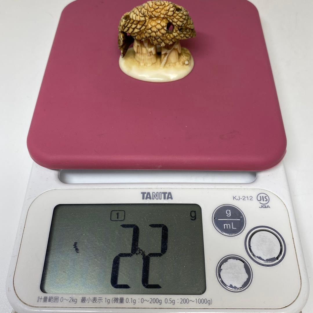 桜井一桜 在銘 人物根付 22g 東キ7-1206☆2F トヒニト