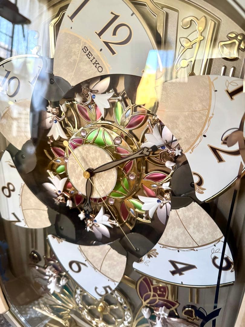 【美品】SEIKO からくり時計 RE567G