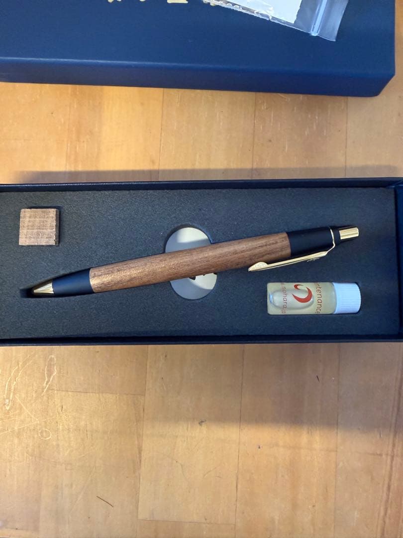 野原工芸　神代欅　シャープペンシル　固定式先金付き