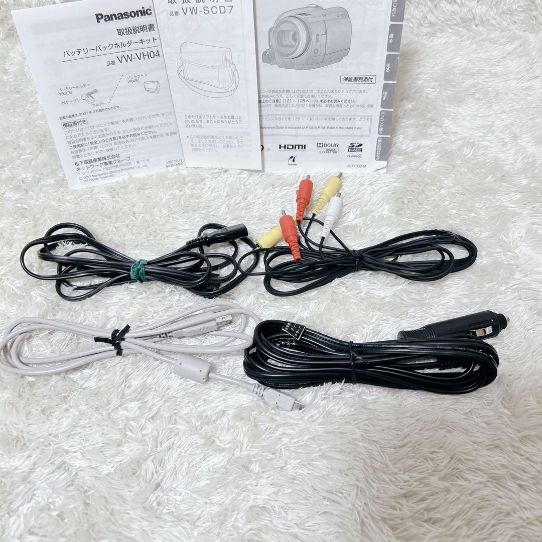 【美品】Panasonic デジタルハイビジョンビデオカメラ HDC-HS100