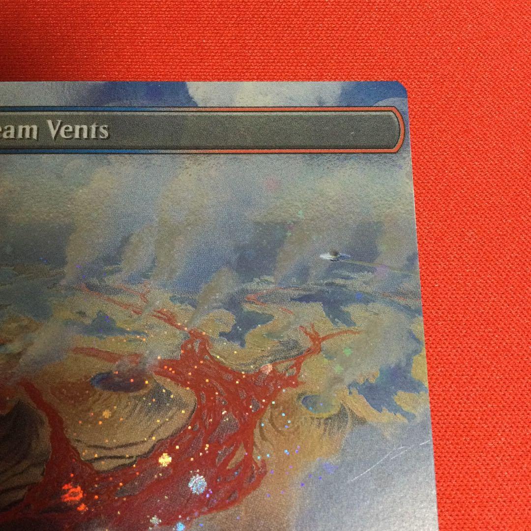 エラー 蒸気孔　Steam Vents　ギャラクシー Foil　ミスカット 英語