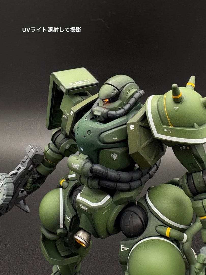 wata0130 　HG ザク　ドムセット塗装済み完成品