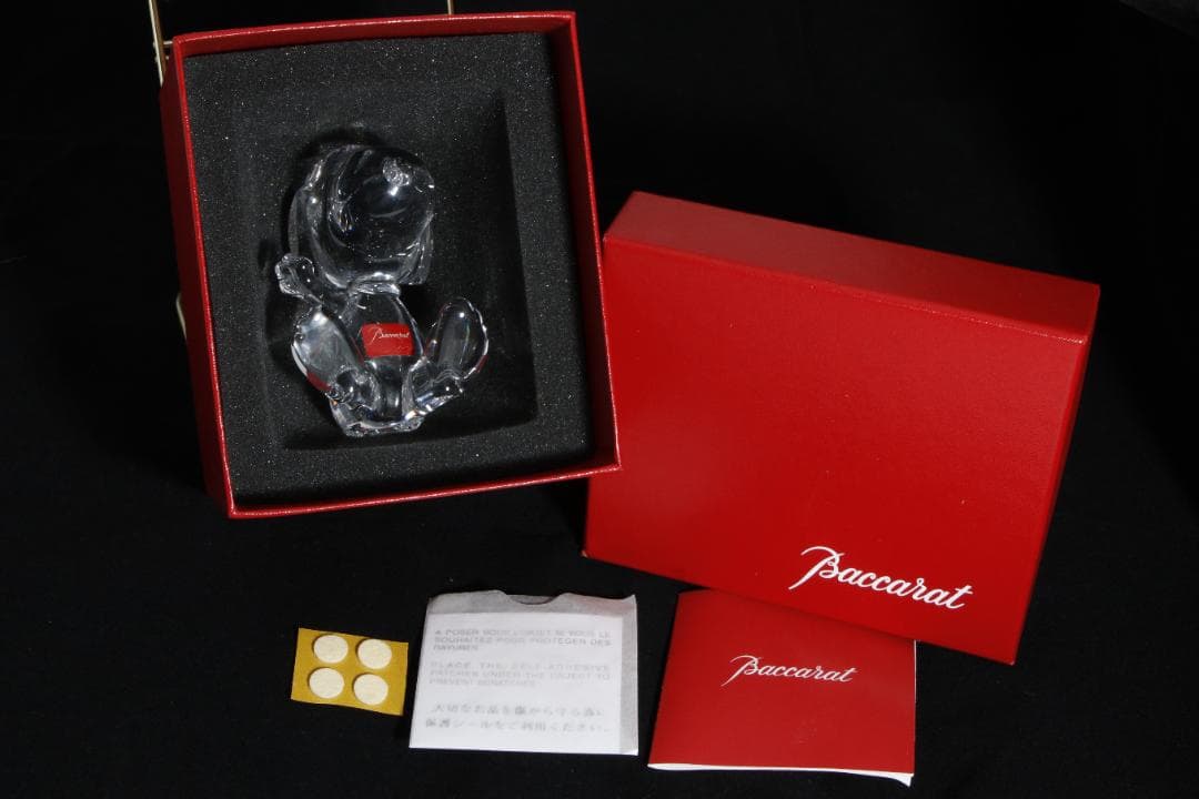 2280 Baccarat バカラ スヌーピー クリスタル　置物