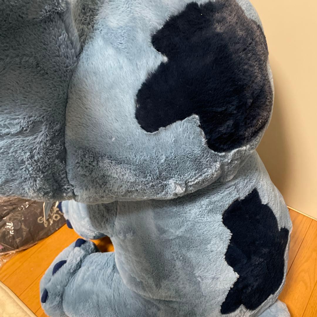 新品　送料無料　スティッチ ぬいぐるみ ブランケット付き　特大サイズ　コストコ