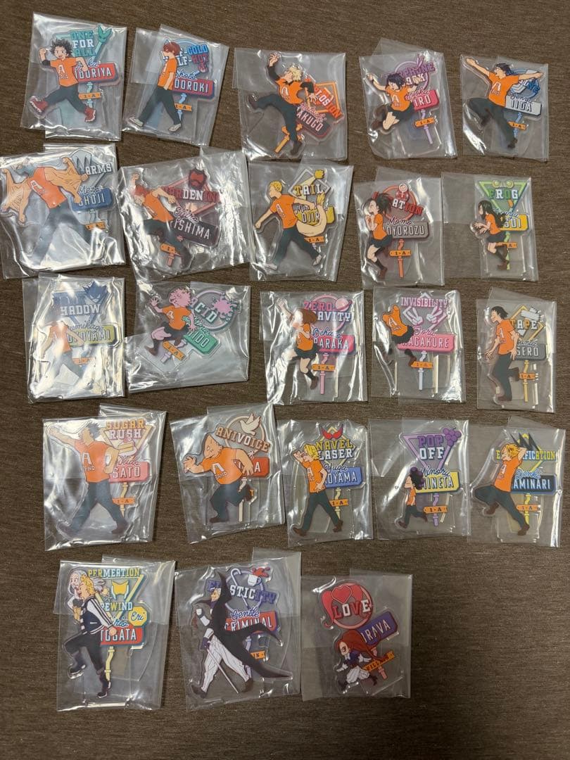 僕のヒーローアカデミア 一番くじ 垂れ流せ！文化祭！ G賞 コンプリートセット