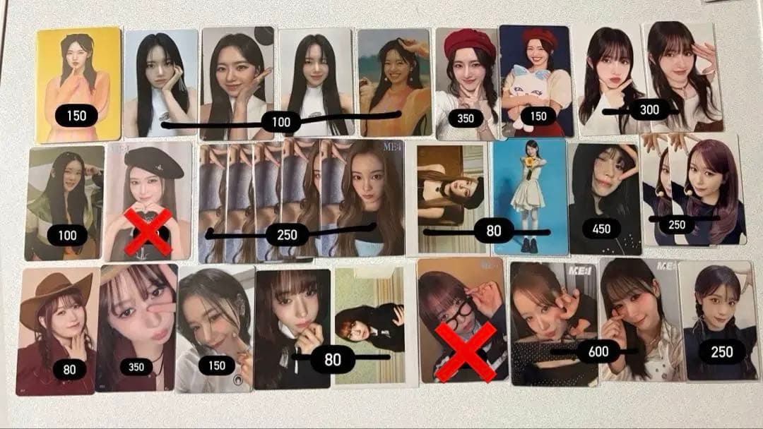 ME:I トレカ バラ売り